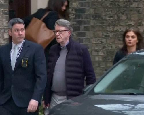 Mandelson complains arrest followed ‘baseless suggestion’ he was about to flee the country – UK politics as it happened