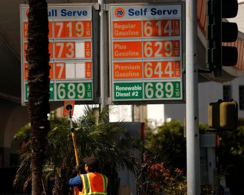 US oil prices could see another day of wild fluctuation as Iran war drags on