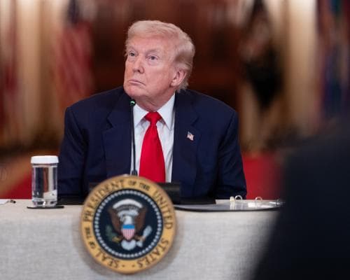 Trump scolds Fox News reporter for question about Russia helping Iran target US troops – as it happened