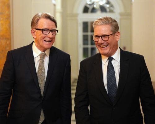 Starmer: It was my mistake appointing Mandelson – as it happened