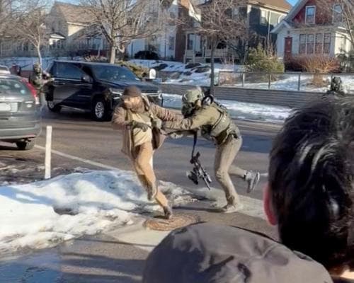 Footage shows altercation between Alex Pretti and federal officers 11 days before he was killed | First Thing