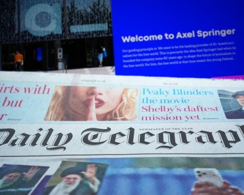 ‘No one saw this coming’: will the surprise Telegraph winner change the paper’s direction?