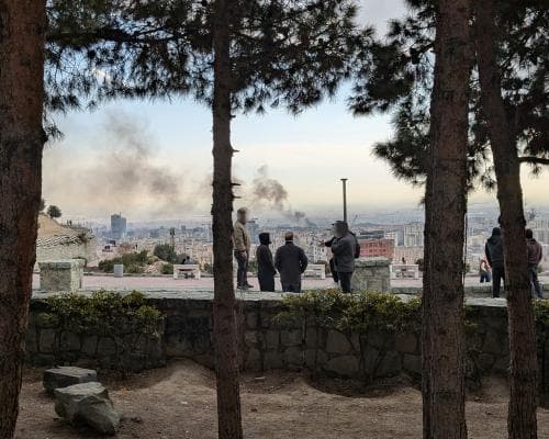 'Don't die': the two words that sum up our lives in Tehran now | Anonymous