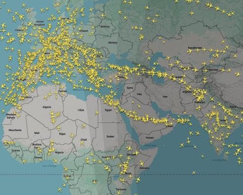 How Flightradar24 became the go-to platform for the world to watch global aviation crises unfold