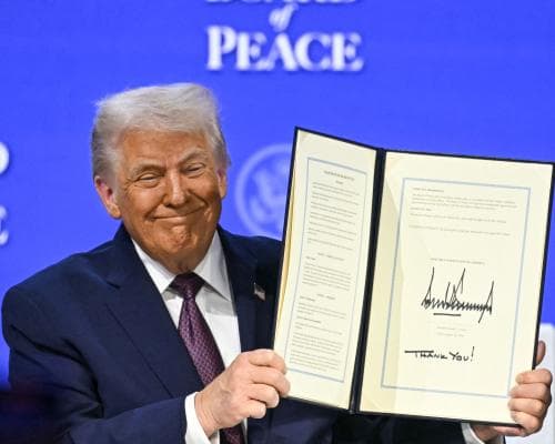 Davos: Trump launches his ‘board of peace’ as Kushner presents Gaza ‘master plan’ – as it happened